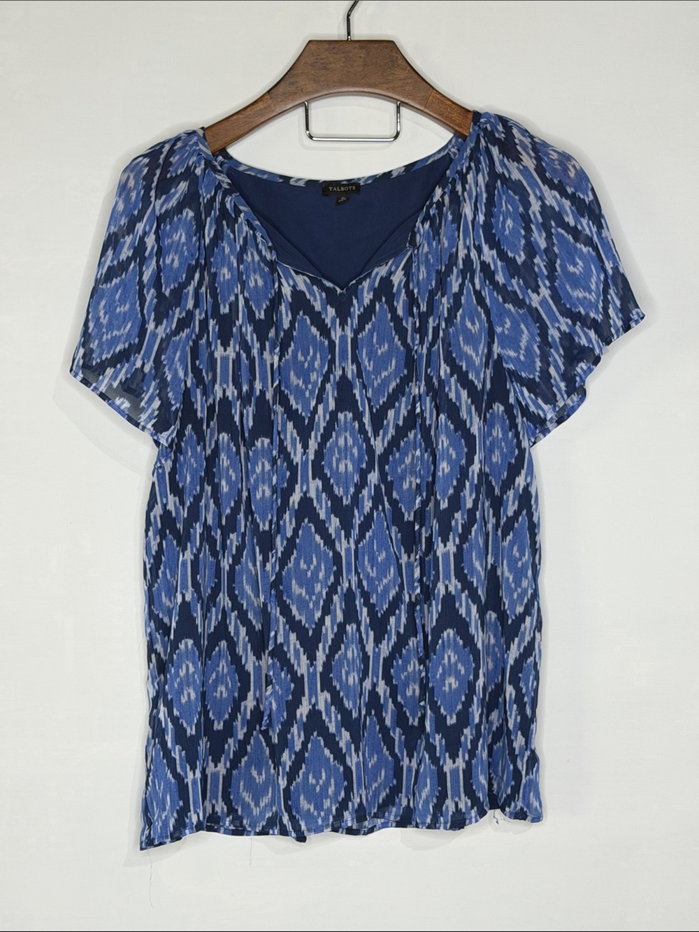 Talbots Gauzy blouse SZ XL